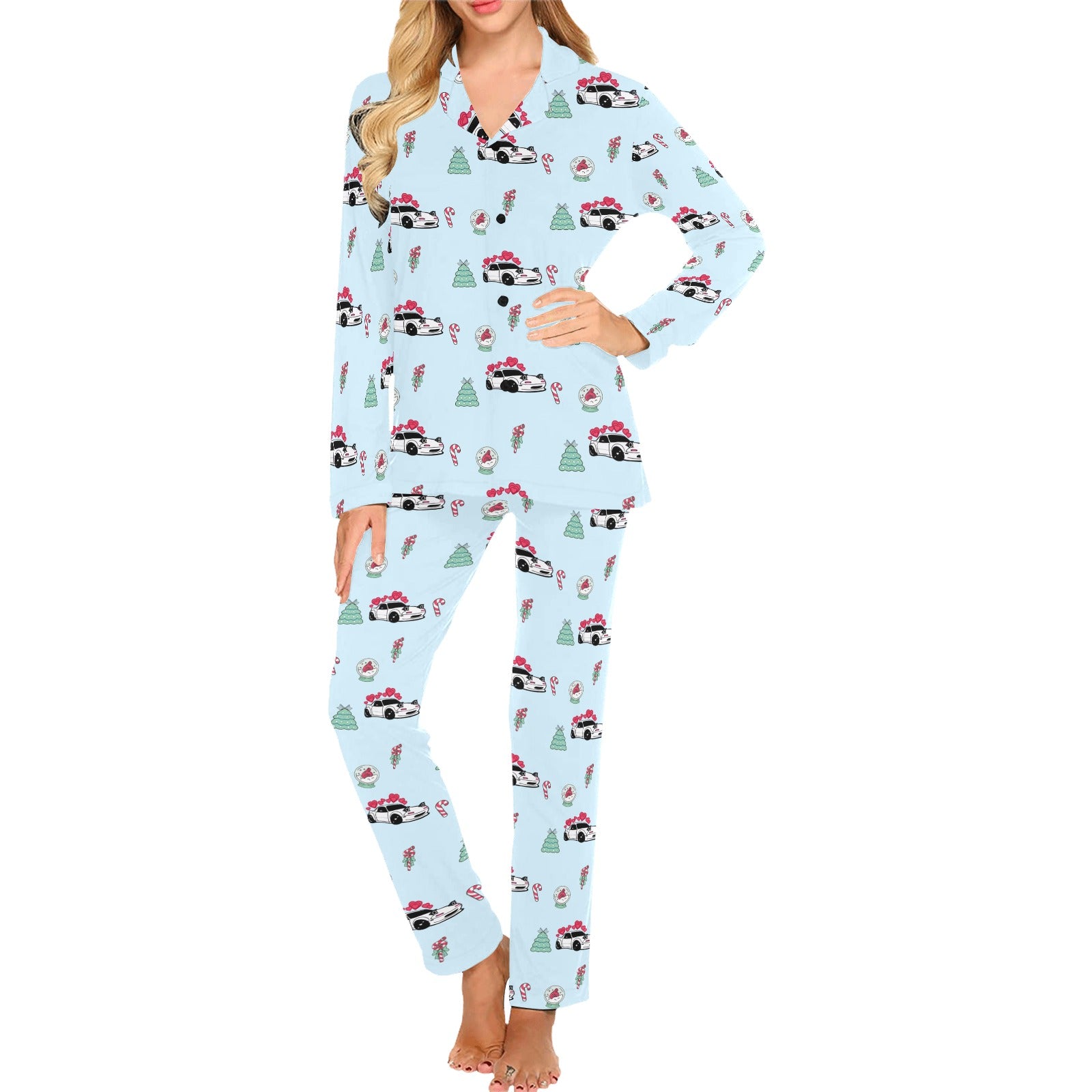 Unisex  Miata Christmas Pajama Sets women/men/kids