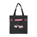 Pink or Black Miata Tote Bag 100% Cotton (Small) pre-order-2