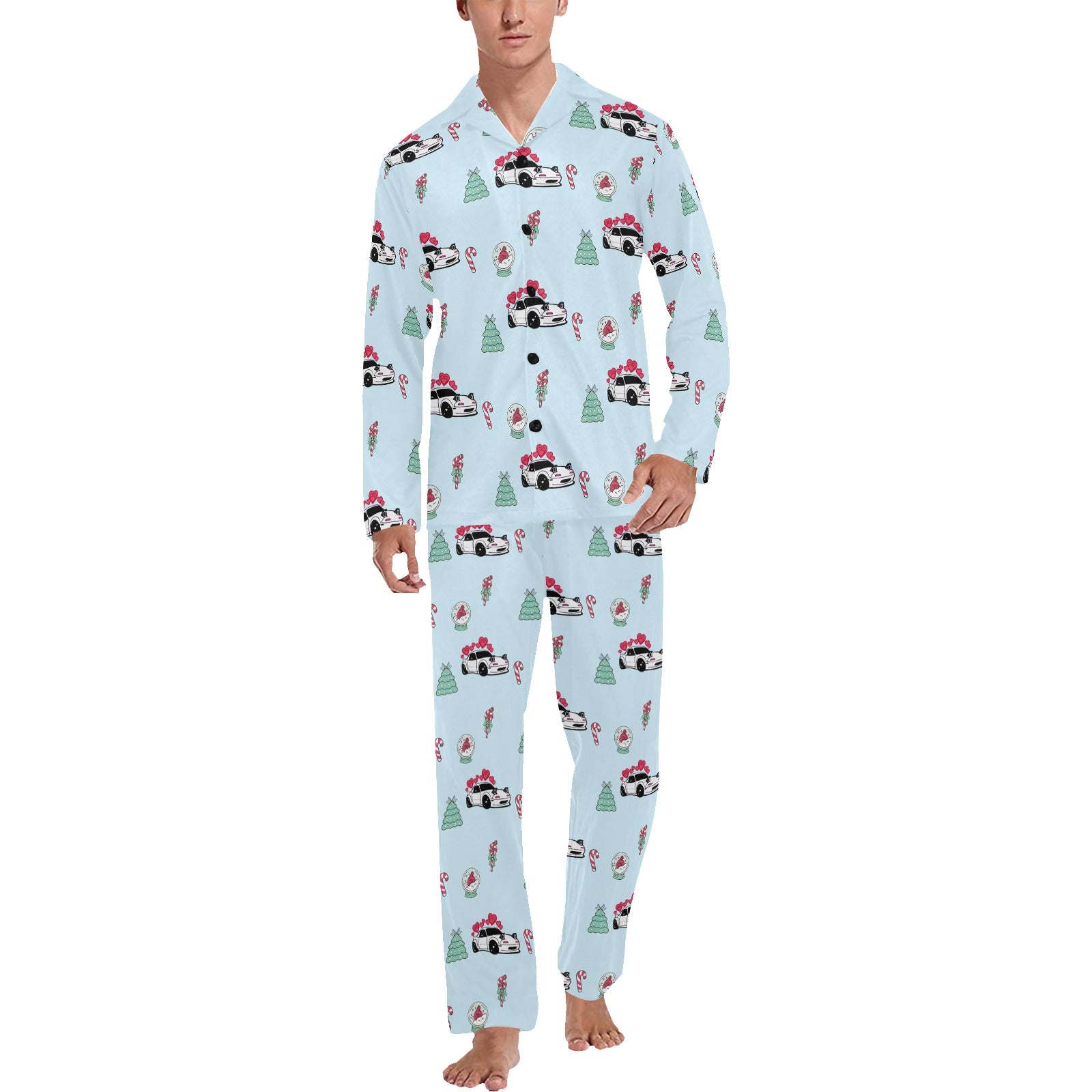 Unisex  Miata Christmas Pajama Sets women/men/kids