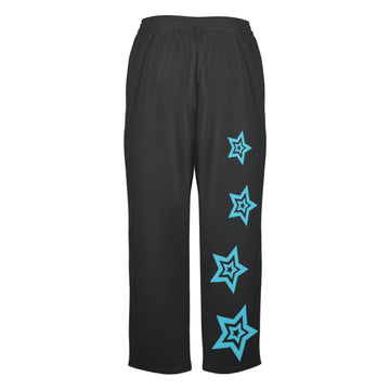 E36 WOMAN CHASE UR DREAMS BLACK PAJAMAS - 0