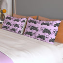 Kawasaki Ninja H2 R Purple Three Piece Duvet Cover Bedding Set-3