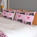 Honda CBR650R Pink Three Piece Duvet Cover Bedding Set-2