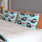 Shelby Blue Mustang Three Piece Duvet Cover Bedding Set