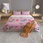 Charger Heart Three Piece Duvet Cover Bedding Set
