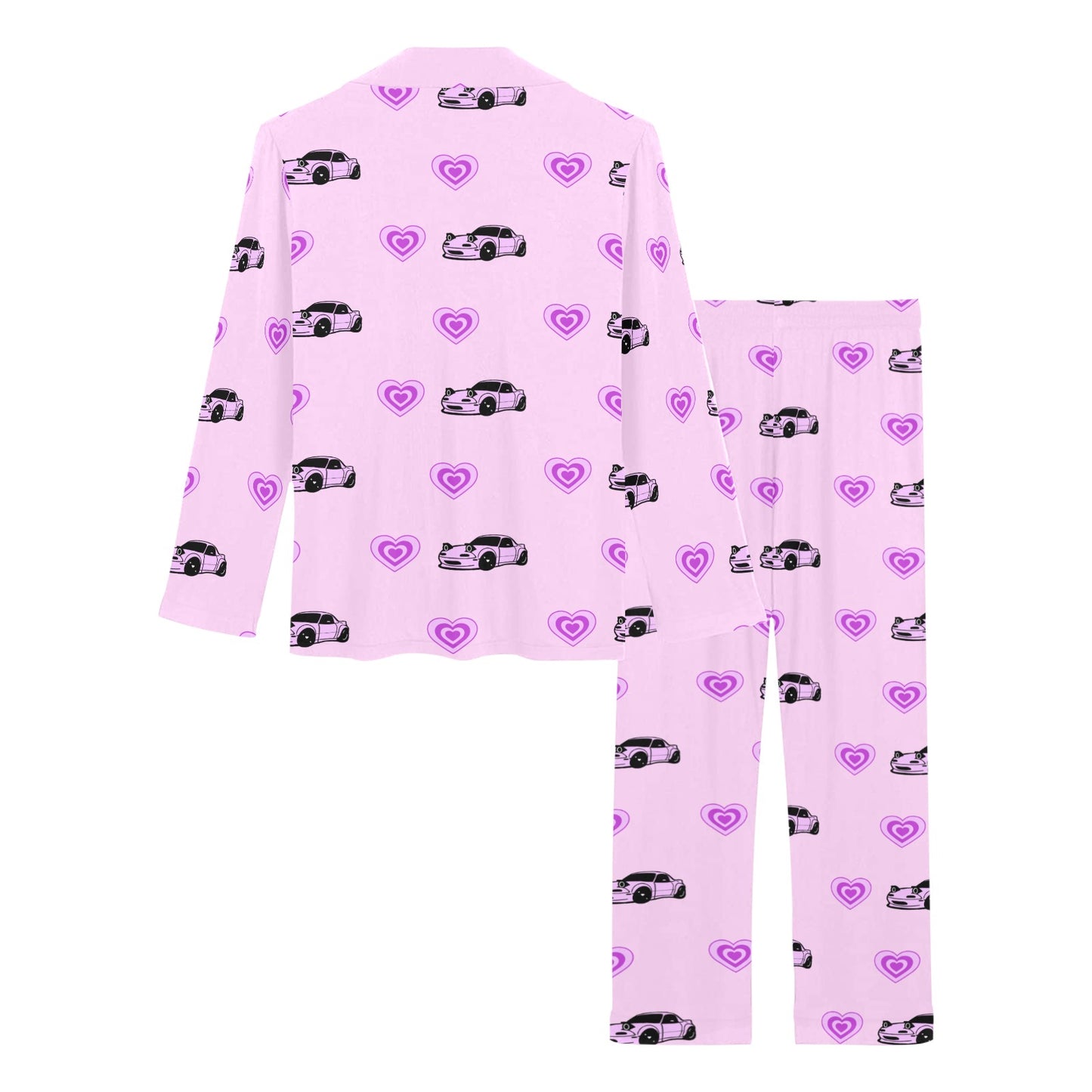 Purple Heart Miata Pajama Set