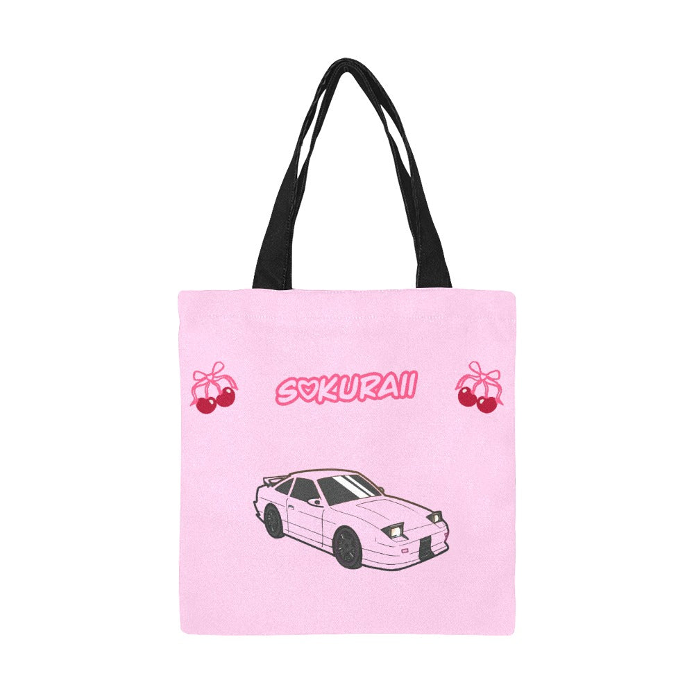 Black or Pink or Lavender 240SX Tote Bag 100% Cotton (Small) pre-order