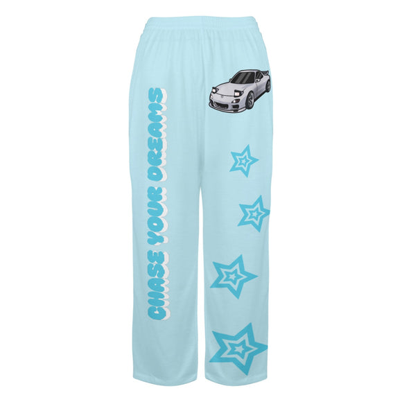 RX7 WOMAN CHASE UR DREAMS BLUE PAJAMAS