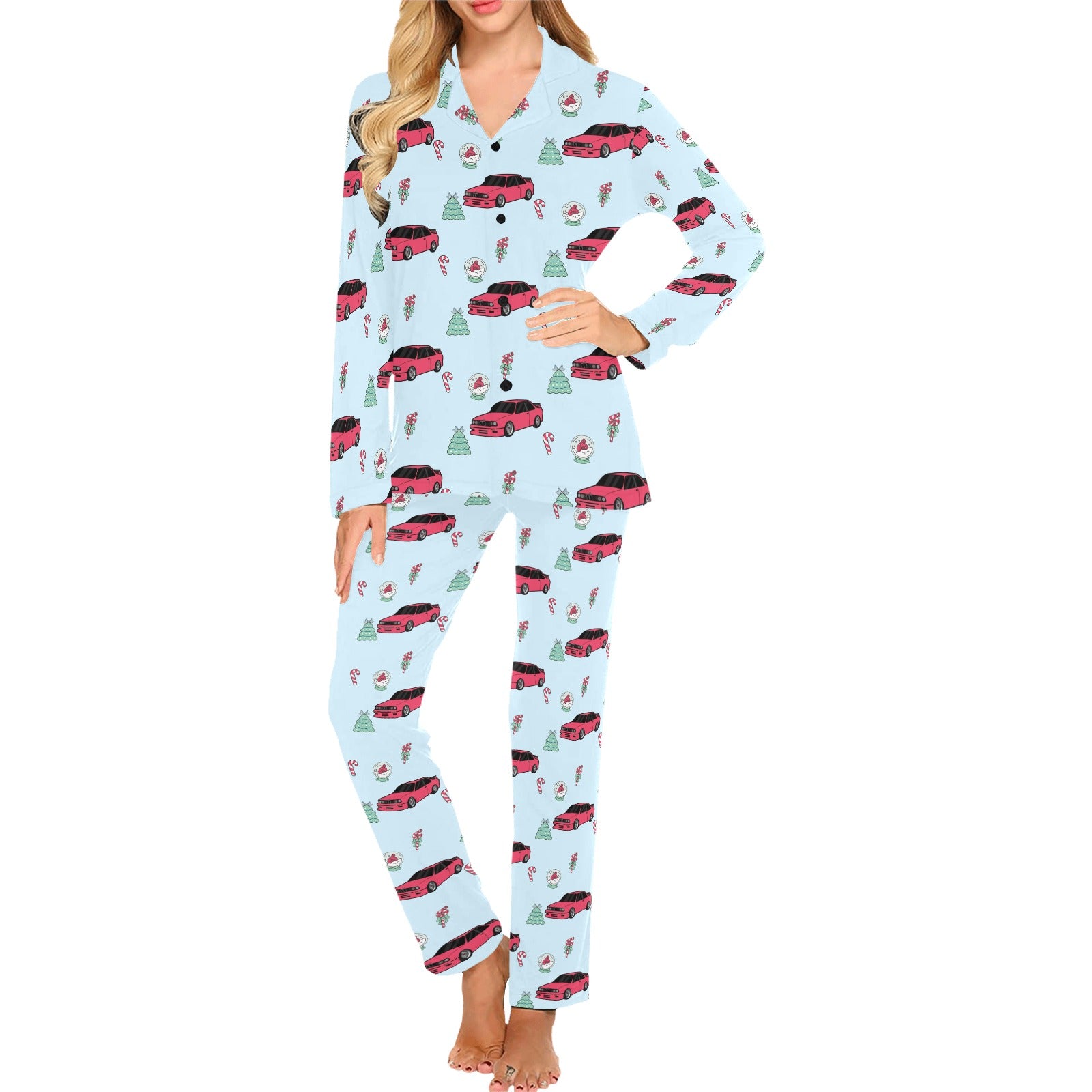 Unisex  E30 Christmas Pajama Sets women/men/kids