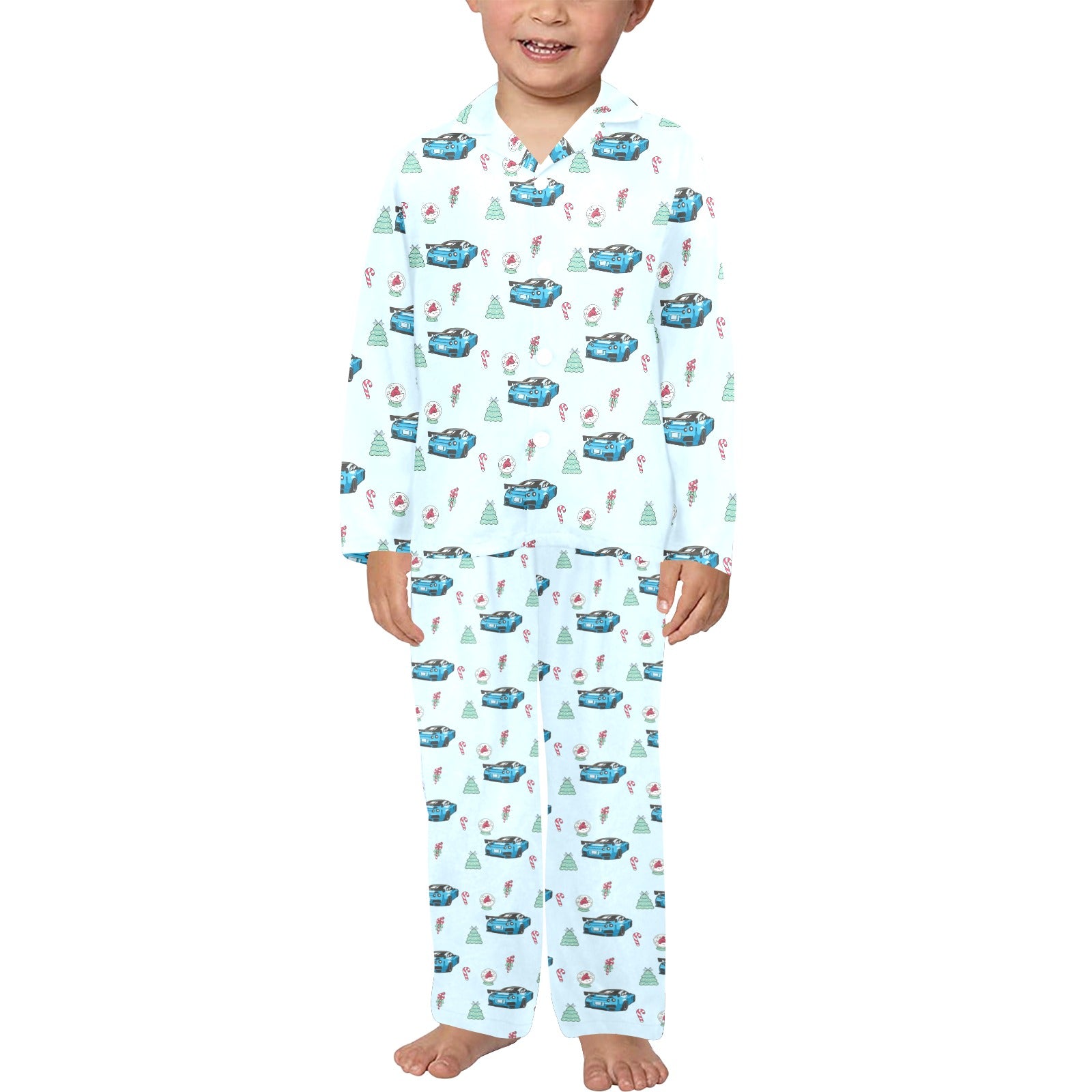 Unisex  R35 GTR Christmas Pajama Sets women/men/kids