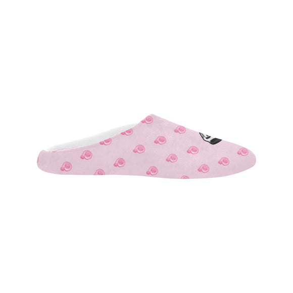 Porsche Pink Non-Slip Cotton Slippers (pre-order)