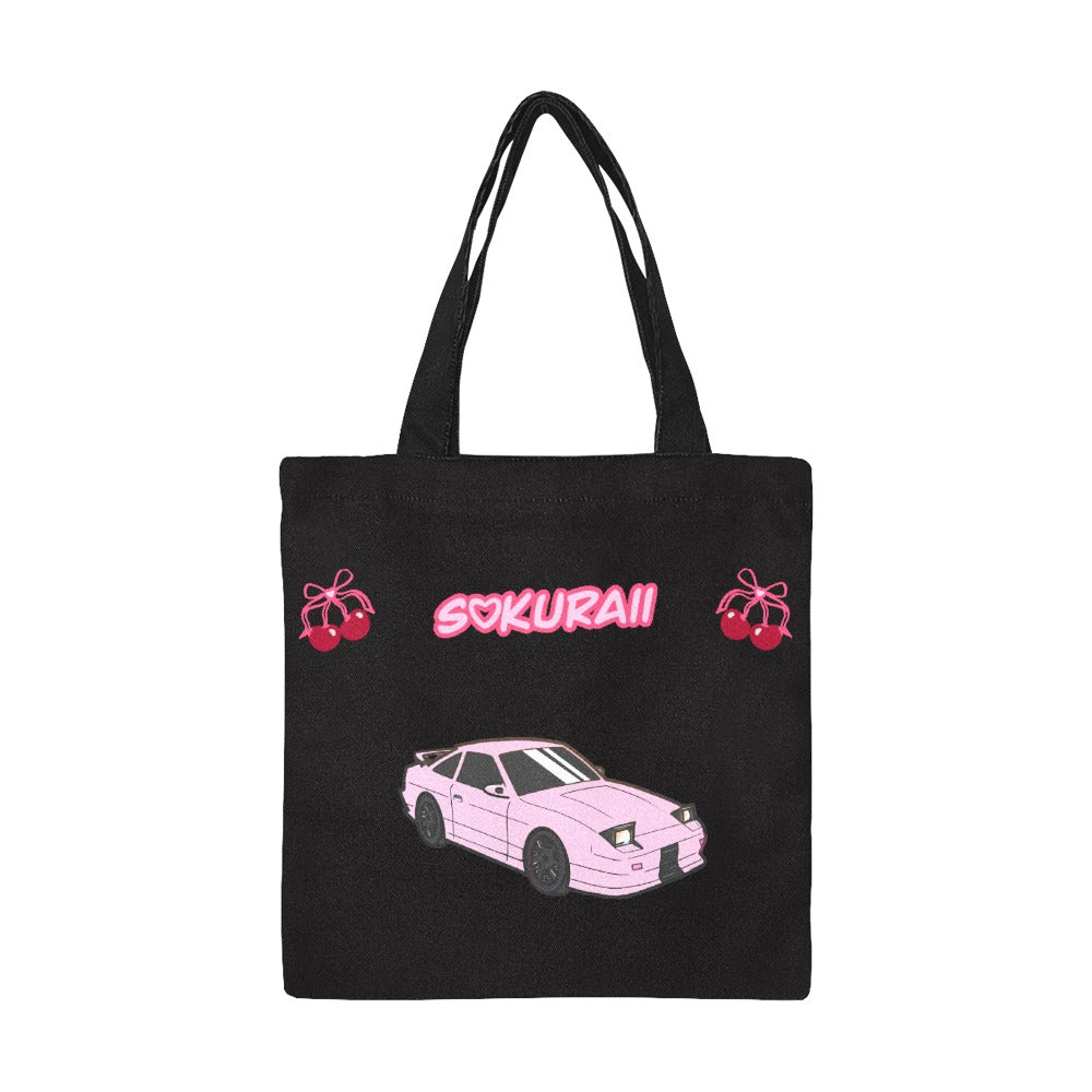 Black or Pink or Lavender 240SX Tote Bag 100% Cotton (Small) pre-order - 0