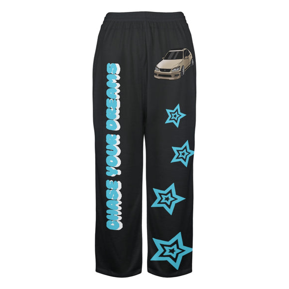 IS300 WOMAN CHASE UR DREAMS BLACK PAJAMAS