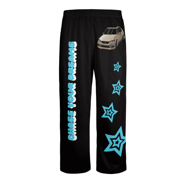 IS300 MEN CHASE UR DREAMS BLACK PAJAMAS