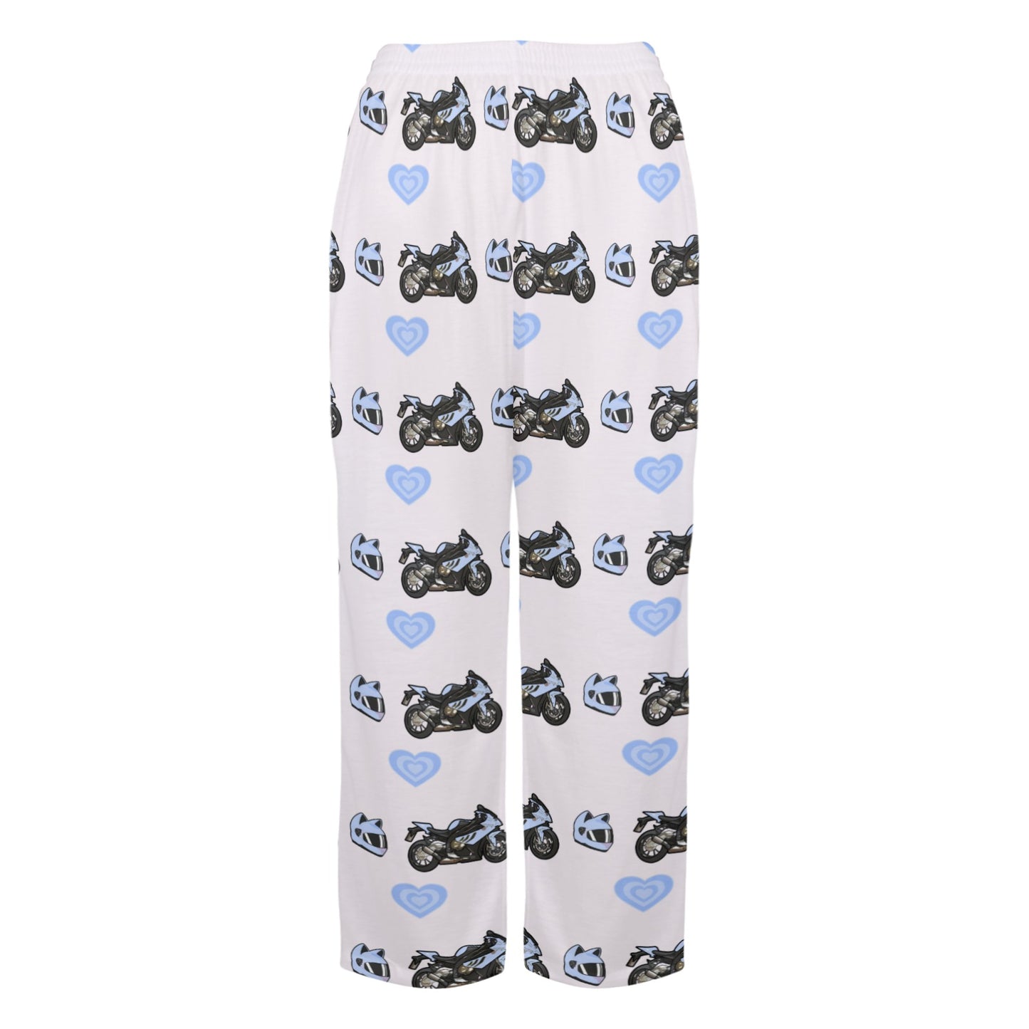 S 1000 RR Baby Blue Pajama Pants Women