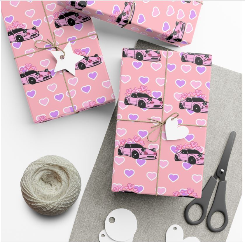 Miata Gift Wrapping Paper Roll