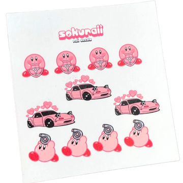 JDM Nail Decals