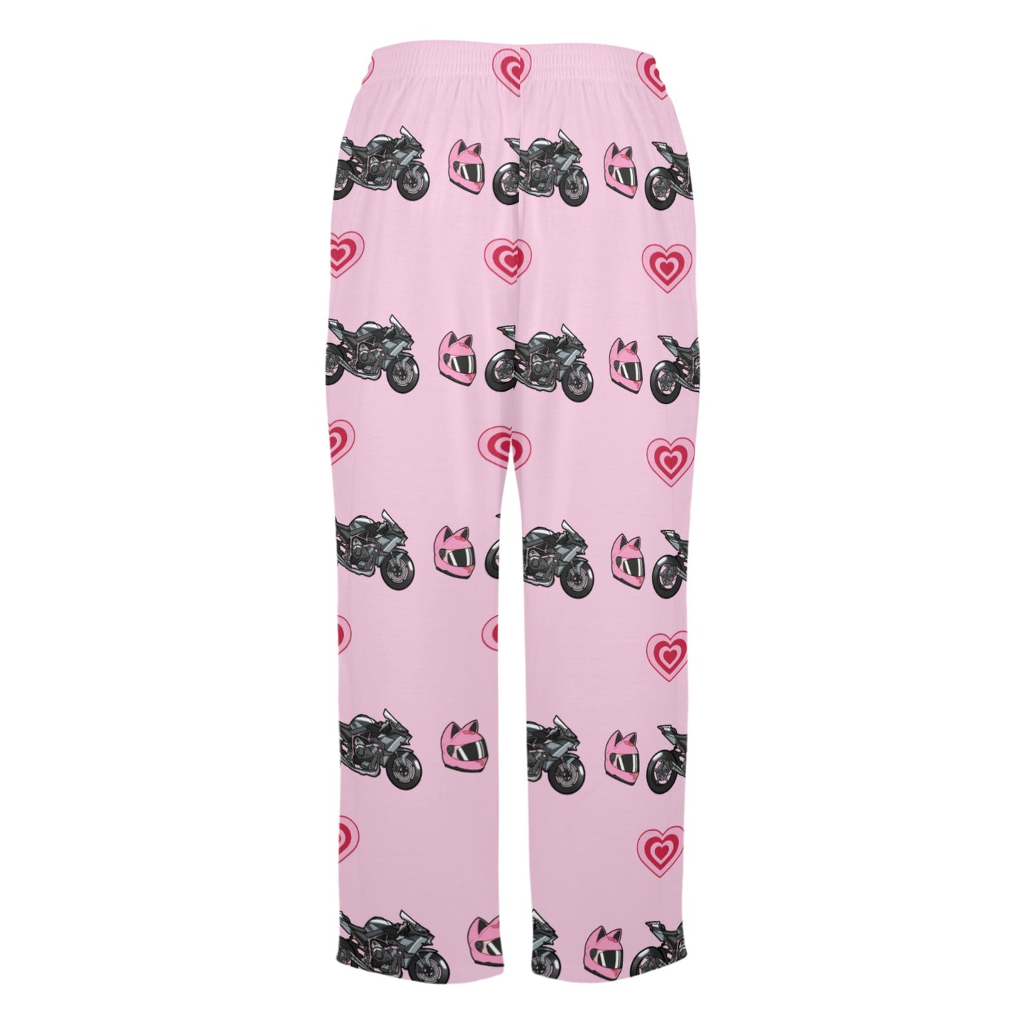 Kawasaki Ninja H2 R Pajama Pants Pink