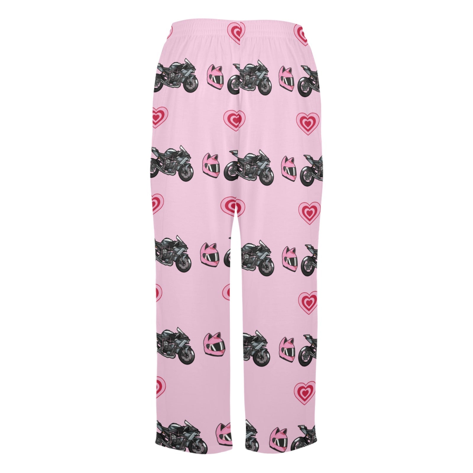 Kawasaki Ninja H2 R Pajama Pants Pink - 0