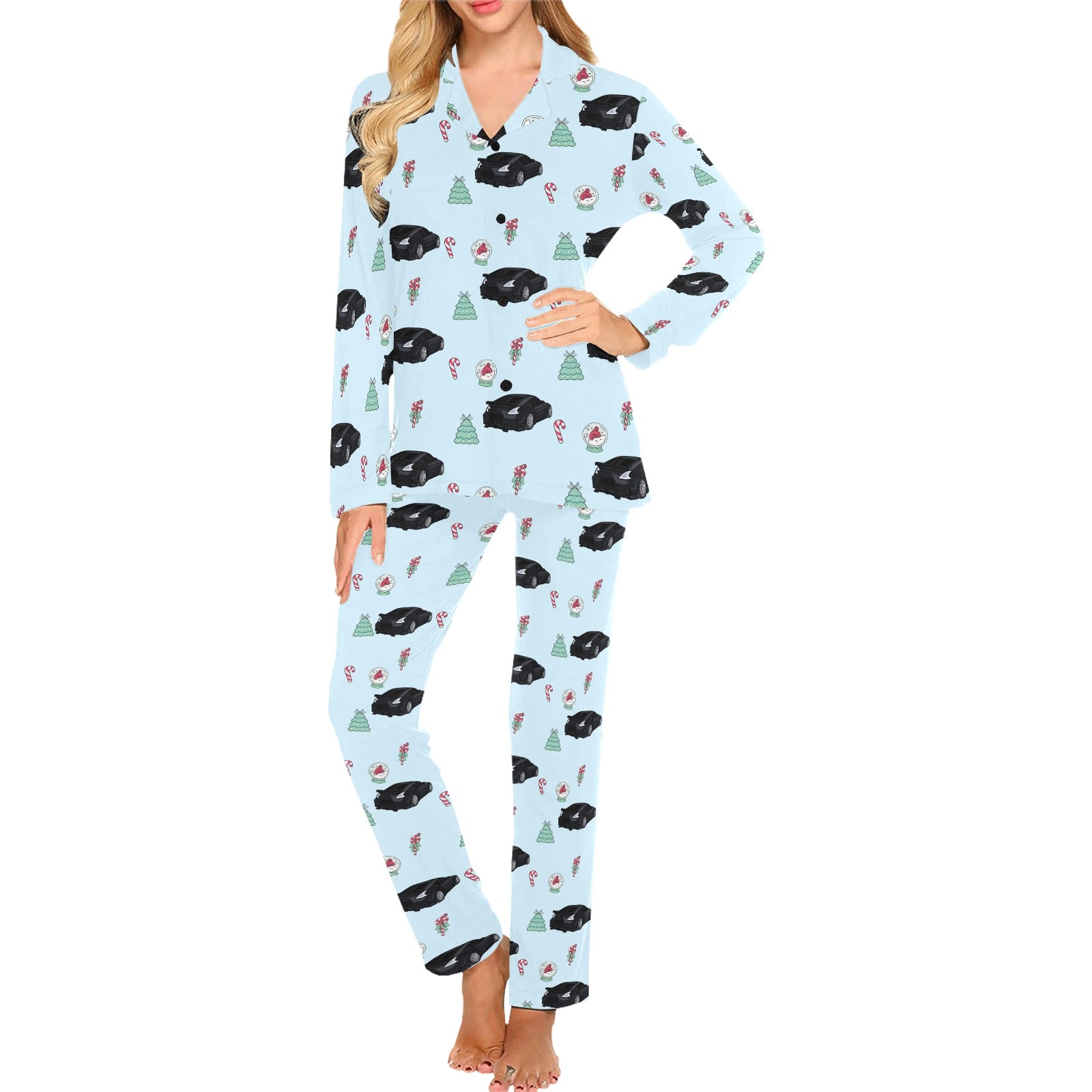 Unisex  370z Christmas Pajama Sets women/men/kids