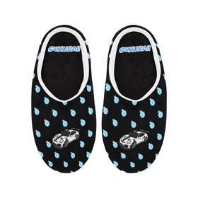 GT2RS MEN Black Non-Slip Cotton Slippers (pre-order)