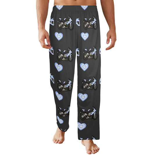 Unisex S 1000 RR Black Heart Pajama Pants