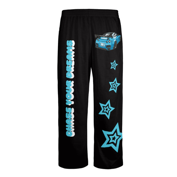 R35 GTR MEN CHASE UR DREAMS BLACK PAJAMAS