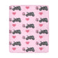 Kawasaki Ninja H2 R Pink Blanket 50" x 60"