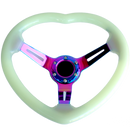 Glow In The Dark Crystal Bubble Heart Steering Wheel-1