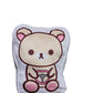 Kawaii Bear heart steering wheel pillow